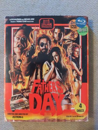 Fathers Day Limited Edition 340/5000 (4 - Disc Set,  Blu - Ray/2 Dvd/cd) Rare / Oop