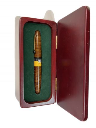 Rare Cohiba Habana Cuba Cigar Writing Pen With Wooden Box Case