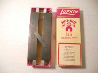 Vintage Lufkin Miti Mite Magnetic Base Tool Set Rare 903d