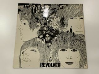 The Beatles Revolver (mono) Pmc 7009 1966 Uk Insert Vinyl Lp Rare