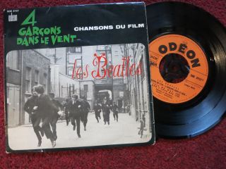 The Beatles Very Rare France Pressing A Hard Days Night Odeon Soe 3757 Ex