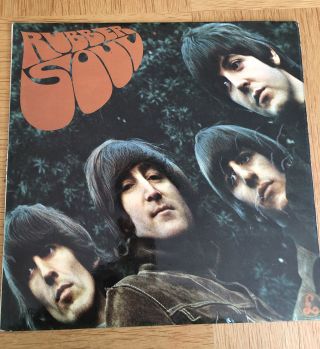 The Beatles - Rubber Soul Lp Vinyl Rare 1965 Uk Mono Album