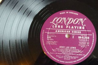 RARE & JERRY LEE LEWIS 1959 LONDON UK LP ROCKABILLY / ROCK N ROLL 3