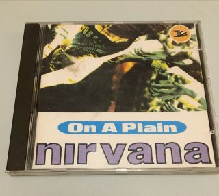 Nirvana - On A Plain (live In Italy 11/19/91) Rare Cd Pluto Records Vgc