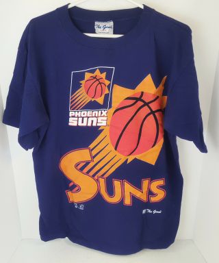 Vintage The Game Phoenix Suns Big Logo Purple Shirt - Adult Xl Rare & Euc