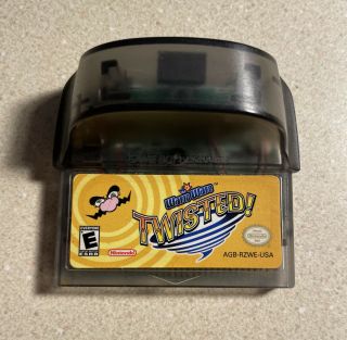 Warioware Twisted (nintendo Gameboy Advance Gba Sp) Us Ntsc Cartridge Only Rare