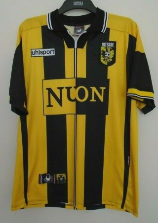 Vitesse Arnhem Rare Football Shirt By Uhlsport Seasons 1999/2000 Size Large