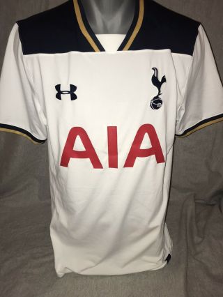 Tottenham Hotspurs Home Shirt 2016/17 Large Large Rare