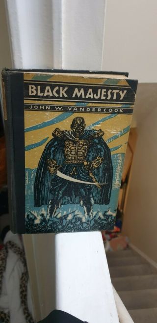 Black Majesty By John W Vandercook 1928 Book First Edition Hardback Vintage Rare