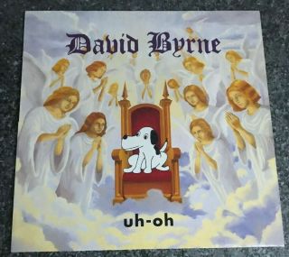 Rare Vinyl Lp Album David Byrne Uh - Oh Talking Heads Wx 464 Uk 1st Press Ex/ex