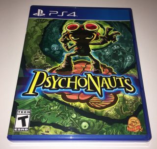 Psychonauts Limited Run 271 (playstation 4) (2013) Ps4 Version Rare 1c