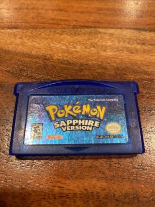 Pokemon: Sapphire Version Authentic Rare (game Boy Advance,  2003)