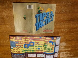 Rare Nes The Legend Of Zelda Tips And Tactics Instruction Booklet