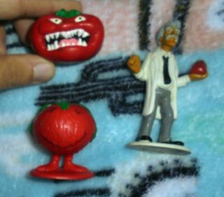 Attack Of The Killer Tomatoes Pvc Figures Rare Hard To Find Applause Toys