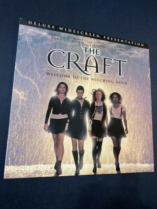 The Craft - Laserdisc Ld 1996 - Deluxe Widescreen - Rare - V/g