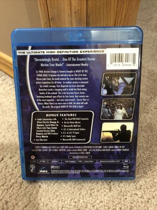 Dawn of the Dead 1978 (Blu - ray Disc,  2007) George A.  Romero ' s Rare OOP Anchor Bay 2