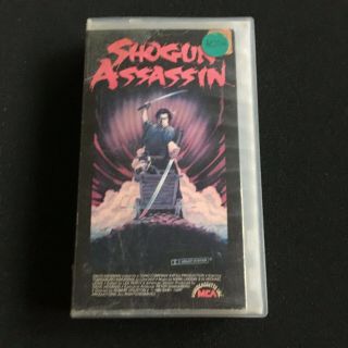 Shogun Assassin Rare Samurai Vhs Tape