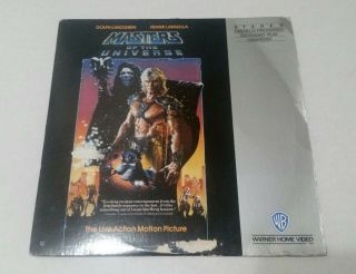 Masters Of The Universe He - Man Laserdisc Ld Dolph Lundgren Courtney Cox Rare