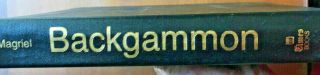 Backgammon By Paul Magriel Rare - Hardcover