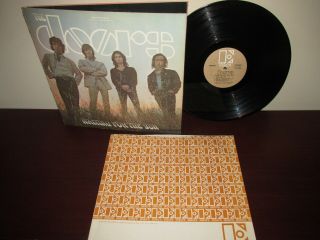 The Doors Lp - " Waiting For The Sun " Unipak Rare Sonic 1st Pressing Awesome Sound