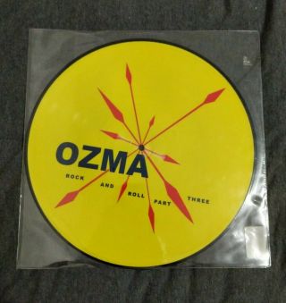 Ozma 2002 Rock And Roll Part Three Vinyl Lp Picture Disc Weezer Rare