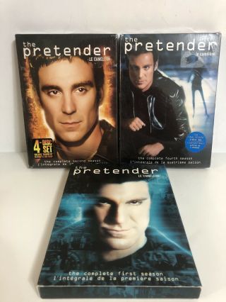 The Pretender - Series - Dvd - Season 1 2 4 - Michael T Weiss Rare Oop