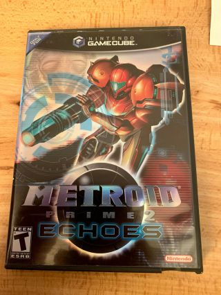 Metroid Prime 2: Echoes (nintendo Gamecube,  2004) Rare Oop.  Complete