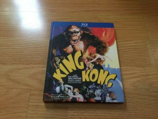 King Kong - 1933 (blu - Ray Disc,  2010) Digibook Fay Wray Oop Rare