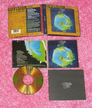 Yes - Fragile - Rare Atlantic 24k Gold Disc Audiophile Cd - Remaster Oop Box Usa