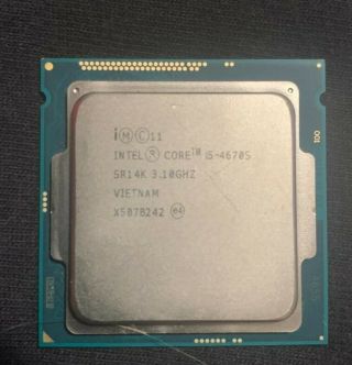 Intel Core I5 - 4670s 3.  10ghz Quad - Core Socket 1150 (lga1150) Cpu Processor Rare