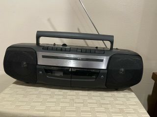 Vintage Sony Cfs - W338 Radio Cassette - Corder Boombox Recorder Tape Rare