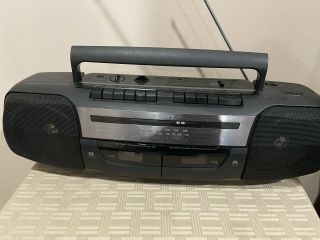Vintage Sony CFS - W338 Radio Cassette - Corder Boombox Recorder Tape Rare 2