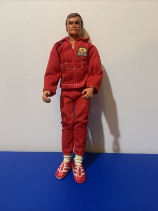 Rare Vintage 1975 Kenner The Six Million Dollar Man Action Figure With Shoes
