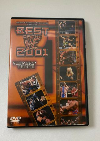 Best Of The Wwf 2001 Viewers Choice (dvd) Wwe Rare