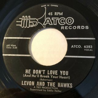Northern Soul Levon & The Hawks He Don 