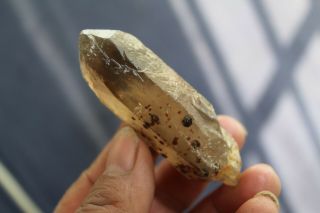 64g Rare Beauty Smoky Quartz & " Gem Grade " Garnet Crystal Mineral Specimens