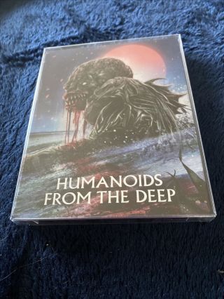 Humanoids From The Deep Blu Ray Scream Factory Steelbook Very Rare Oop