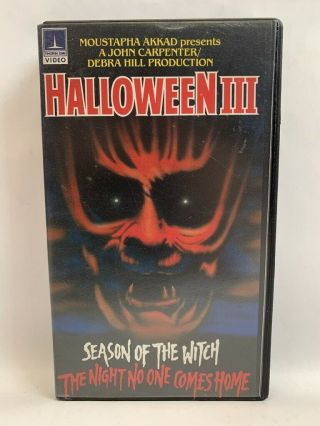HALLOWEEN III SEASON OF THE WITCH rare Thorn - EMI UK Beta not VHS horror pre - cert 2