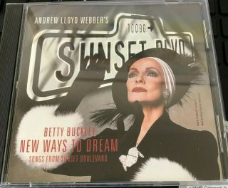 Sunset Blvd Betty Buckley Cd Ways To Dream Rare