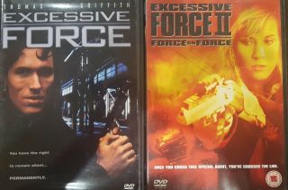 Excessive Force 1 & 2 Rare Deleted Dvd James Earl Jones Thomas Ian Griffith Film