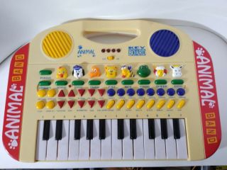 Rare Vtg Band W/animal Keyboard Piano Organ Musical Dj Synthesizer Toy