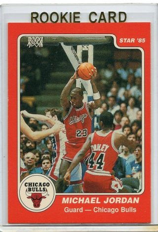 Rare 1996 Topps Stars Reprints Michael Jordan Rookie Card 24 Bv $100.  00 Sharp