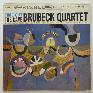 Dave Brubeck Time Out Rare 6 Eye 1st Pressing Vg,  Deep Groove Lp Vinyl Record