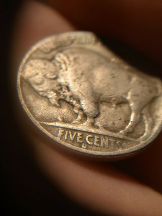 1936 D 3 1/2 Legs Buffalo Nickel Rare Error Coin