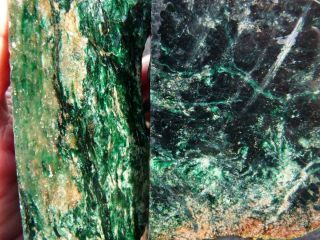 Rimrock: 2.  90 Lbs Rare Australian Fuchsite Rough