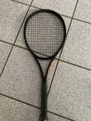 Wilson Burn 100 S Countervail Rare All Black Tennis Racquet Racket 4 1/4