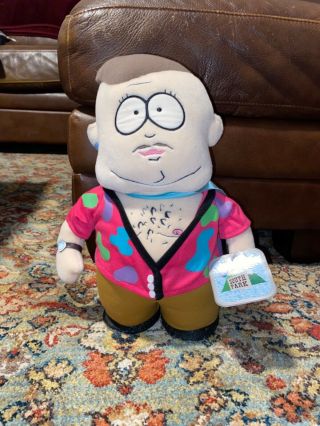 Rare South Park Big Gay Al Plush 1998 Comedy Central Collectible With Tag