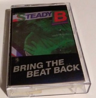 Steady B Bring The Beat Back Cassette 1986 Zomba Mega Rare Oop Old School Rap Og