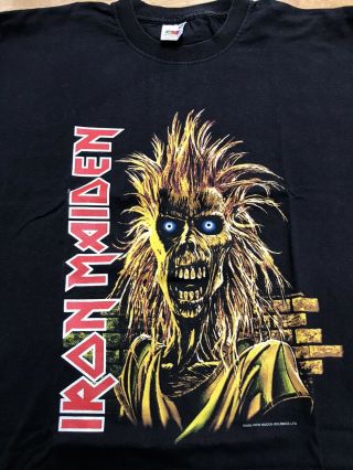 Iron Maiden Rare Clive Burr Event Shirt