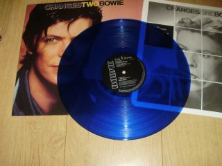 David Bowie - Changestwobowie 2017 Reissue Rare Blue Vinyl